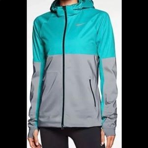 nike shield flash running jacket